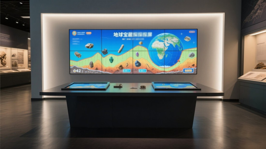 声光电地质科普馆效果图