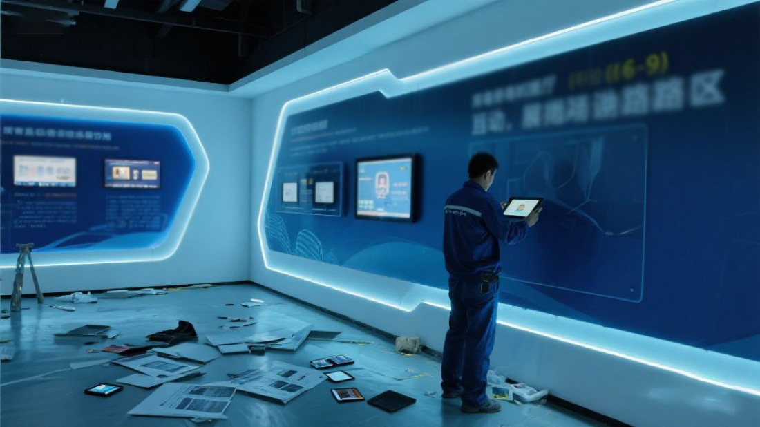 数字化展厅展馆效果图